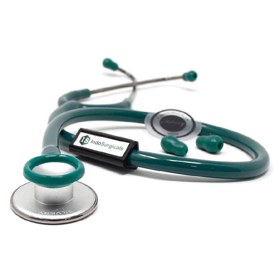 IndoSurgicals Silvery Stethoscope (Free Engraving) - Image 5
